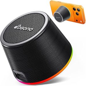 dbsono Small Portable Bluetooth Speaker Birthday Gifts Magnetic Phone Stand
